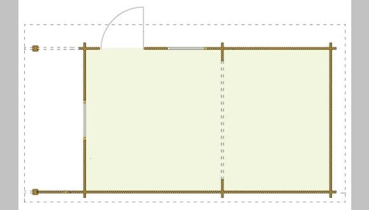 Blockhaus Grampian 320 x 545 + SD