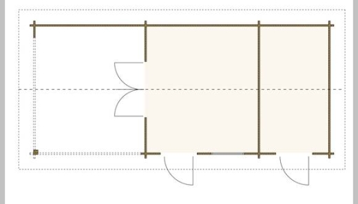 Blockhaus Idstein 350 x 500 + 340VT