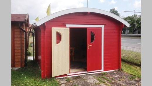 Blockhaus Wismar 330x330 cm