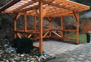 CARPORT 435 x 440 cm