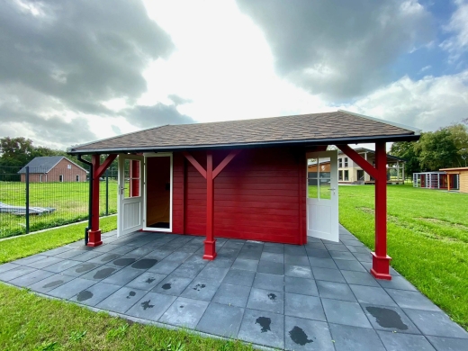 Gartenhäuser H45PLUS-3842-2ET-DF-EF