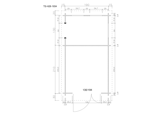 Gartenhäuser TS-H28-1934