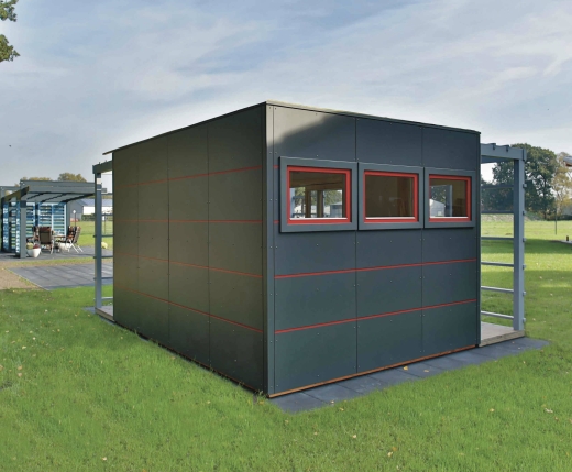 MH1 CUBO HPL 3040 + PERGOLA ID11