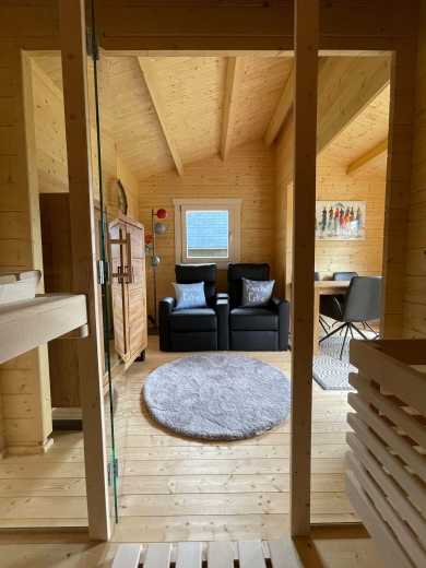 INDOOR SAUNA CABIN 4-CORNER ID1576