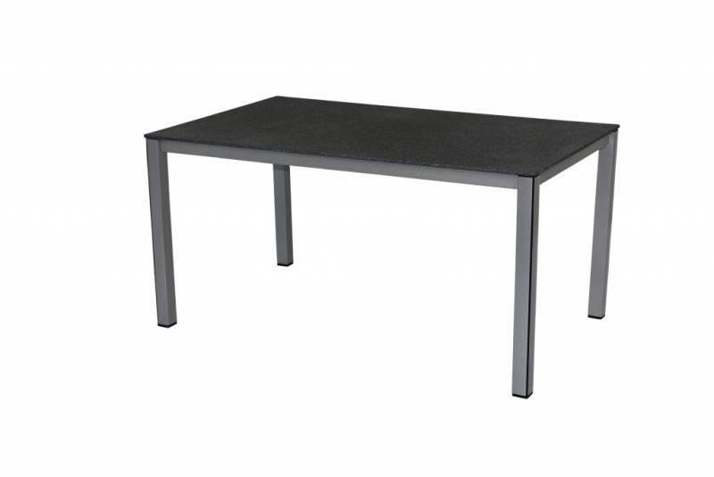Mwh Aluminiumserie Elements Loft Tisch Farbe Silber Anthrazit