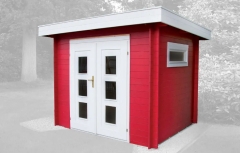 Gartenhäuser H28-2420F-DT-EF