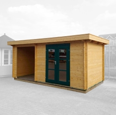 Gartenhäuser H45-3024F-DT-EF + SD